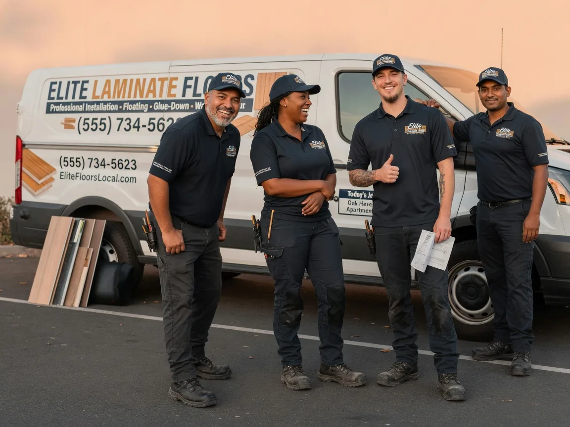 Laminate flooring installation company in Plymouth, WI